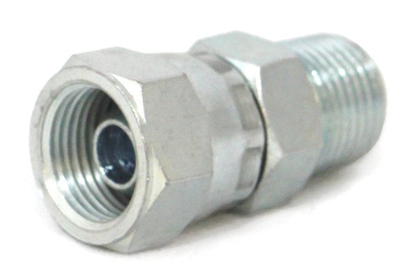 Adapter 3/8"in-ut NPT, Svivlande