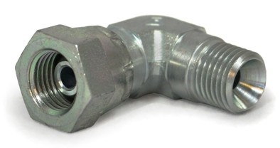 Vinkel 1/4"in-ut BSP, Svivlande