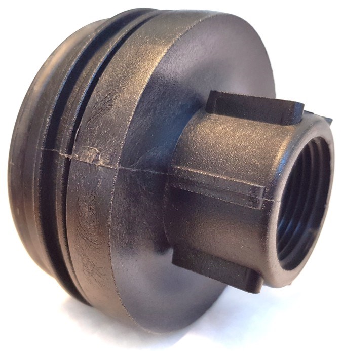 Bussning till sugslangset Gänga S70x6 ut  - 3/4" BSP in