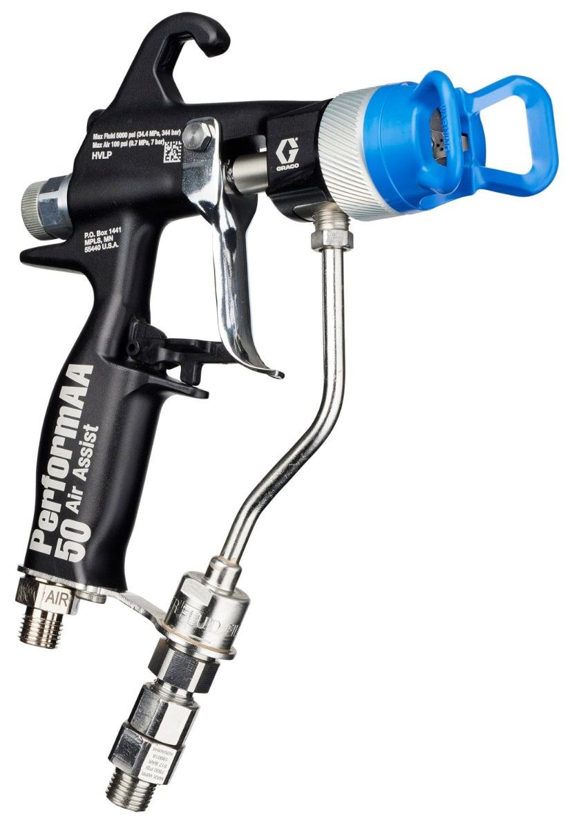 PerformAA 50 AirMix-pistol, fast munstycke