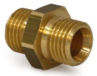 Dubbelnippel 1/4"-1/4"