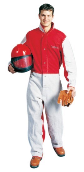 Blästeroverall mocca stl. L