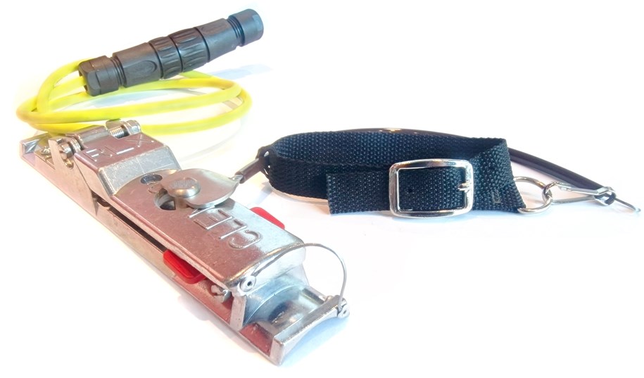 RLX-E Fjärrmanöverhandtag El, nödstopp