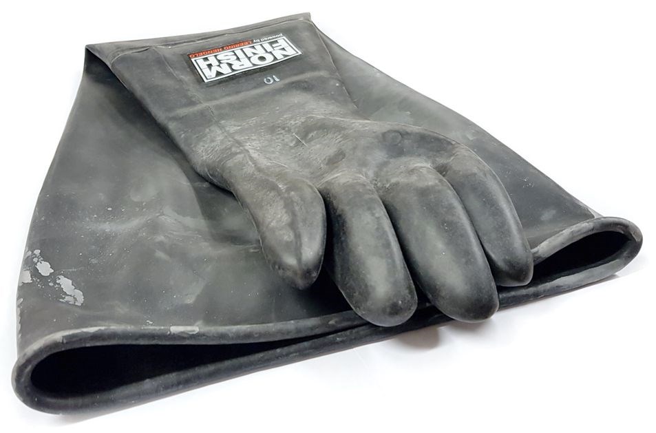 Blästerhandske Höger till Normfinishskåp