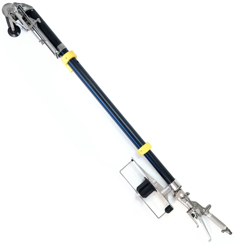 TapeTech Bazooka EZ Clean med Graco Inline pistol