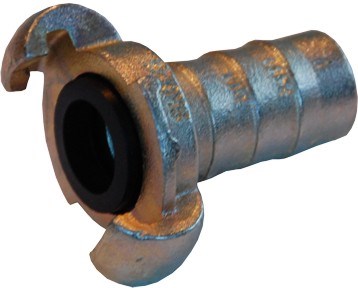 Klokoppling till 1" slang