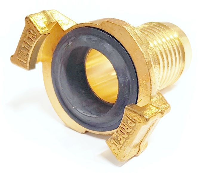 Klokoppling GEKA 1" slangfäste