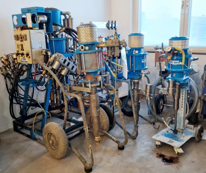 Begagnade industri pumpar