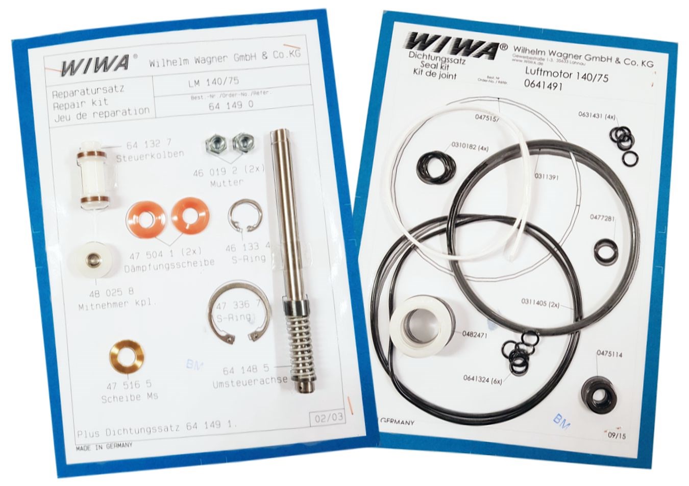 Rep.sats Phoenix luftmotor 140mm