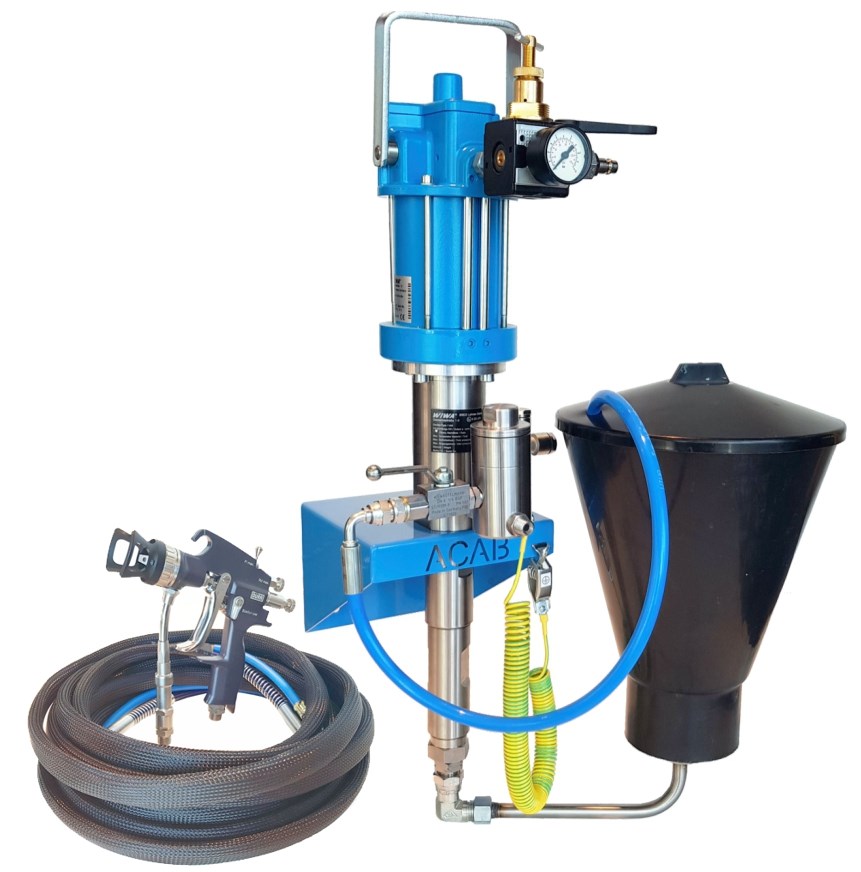 Wiwa Profit 4233 vägg m behållare + Slangp. ##